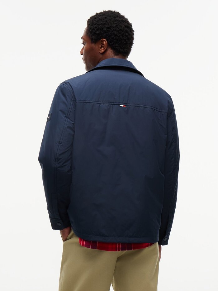 Men's Navy Blue Packable LW Shirt Jacket Tommy Hilfiger MW0MW44767-DW5