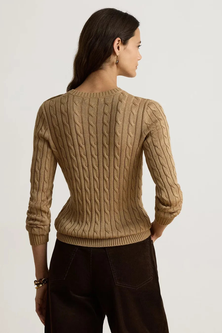 Women's Camel SWEATER Ralph Lauren 200P14039500-CAMEL