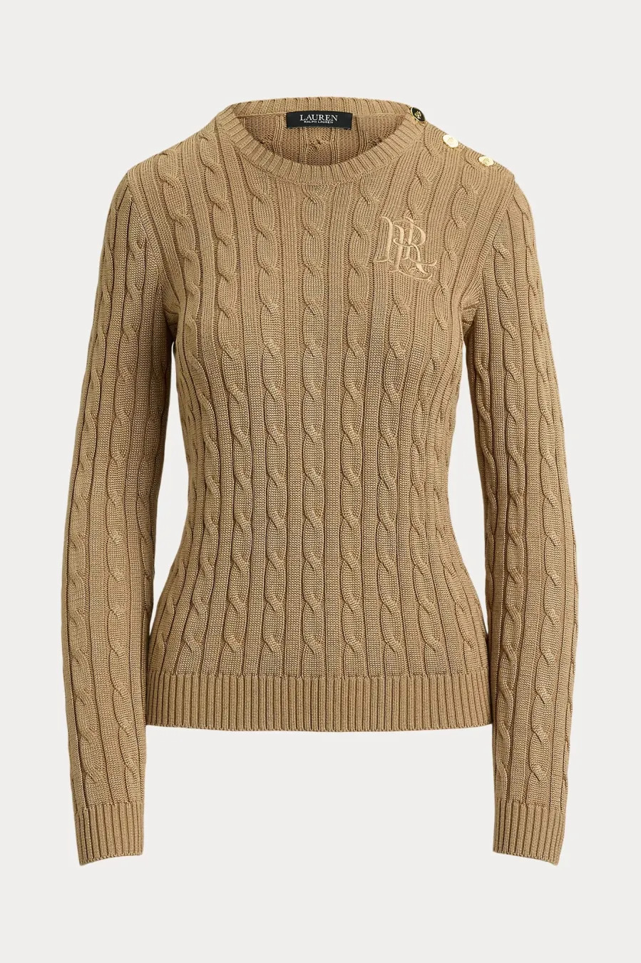 Women's Camel SWEATER Ralph Lauren 200P14039500-CAMEL