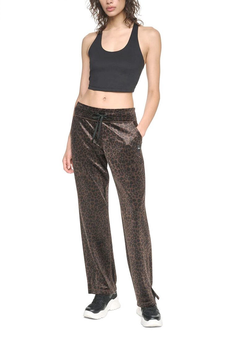 Women's Leopard Jogger Pants DKNY DP6P3985-00AP