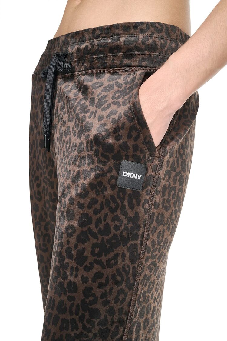 Women's Leopard Jogger Pants DKNY DP6P3985-00AP