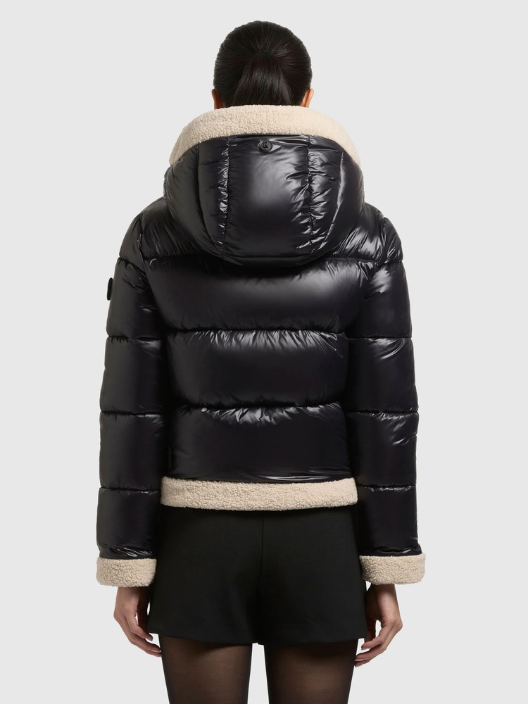 Women's Black Nessie 3 Jacket Khujo KJ1295JK263-BLACK