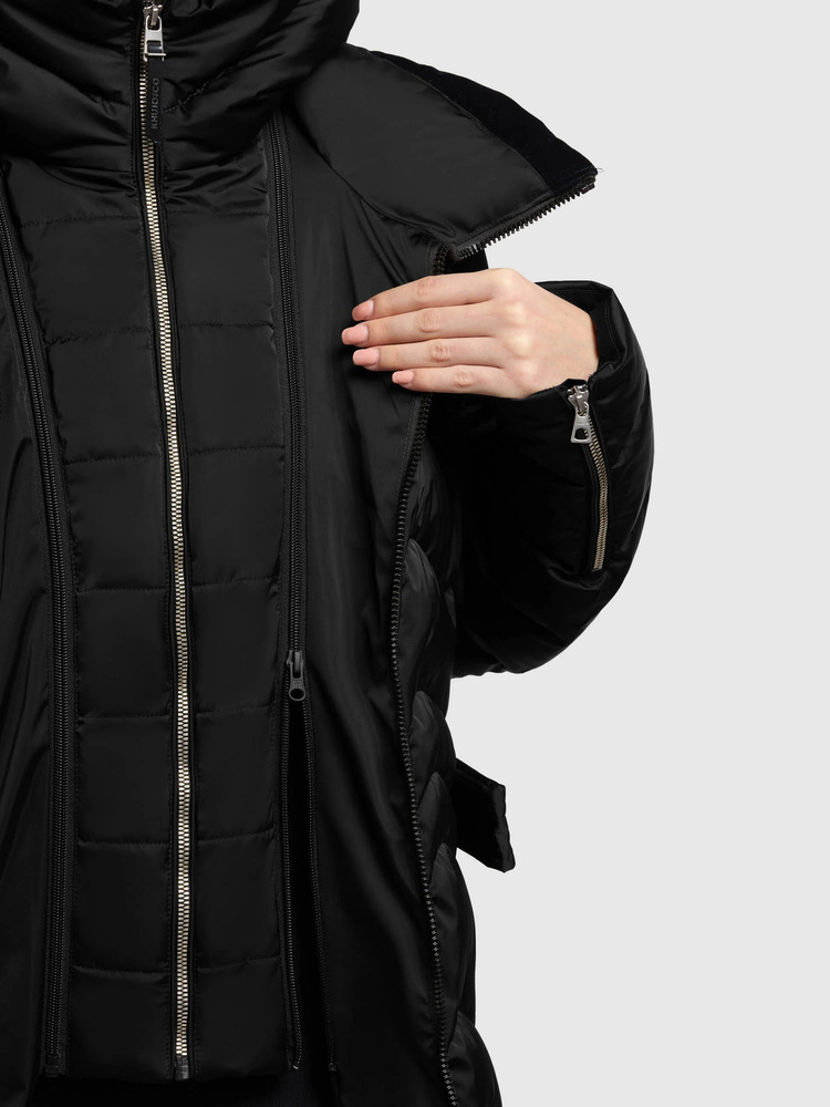 Γυναικείο Mira 2 Μπουφάν Μαύρο Khujo KJ1270CO263-BLACK