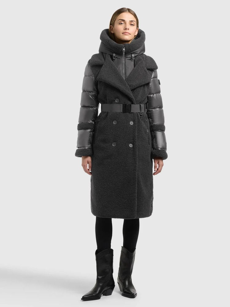 Γυναικείο Kalmia 2 Μπουφάν Μαύρο Khujo KJ1271CO263-BLACK