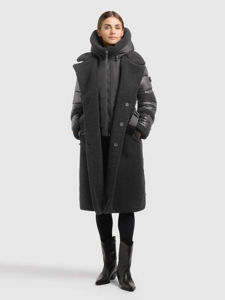 Γυναικείο Kalmia 2 Μπουφάν Μαύρο Khujo KJ1271CO263-BLACK