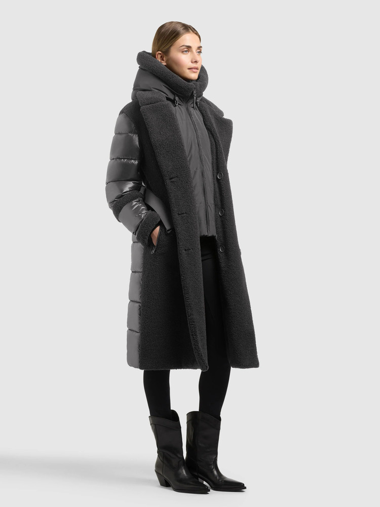Γυναικείο Kalmia 2 Μπουφάν Μαύρο Khujo KJ1271CO263-BLACK