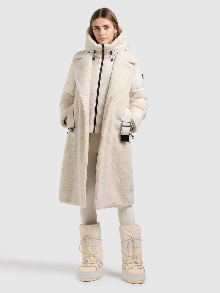 Women's Cream Kalmia 2 Jacket Khujo KJ1271CO263-COT CRE