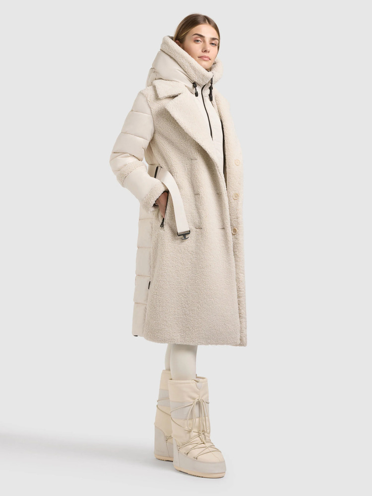 Women's Cream Kalmia 2 Jacket Khujo KJ1271CO263-COT CRE