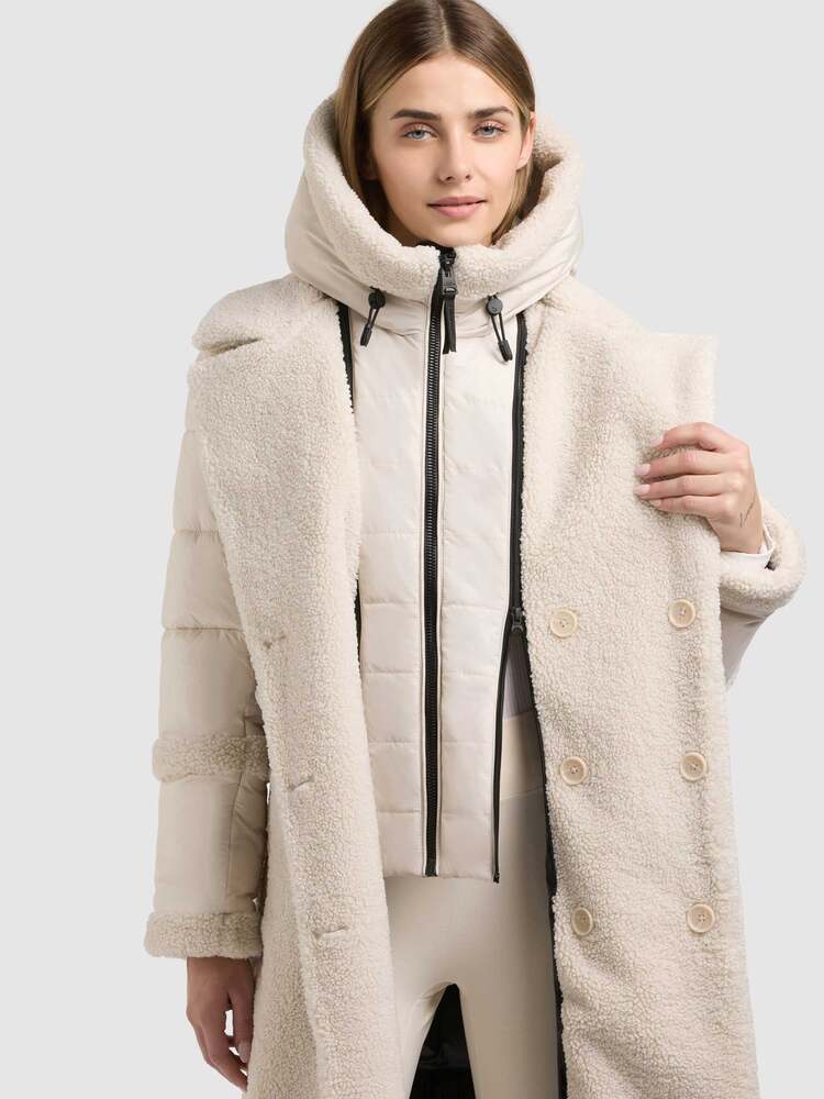 Women's Cream Kalmia 2 Jacket Khujo KJ1271CO263-COT CRE