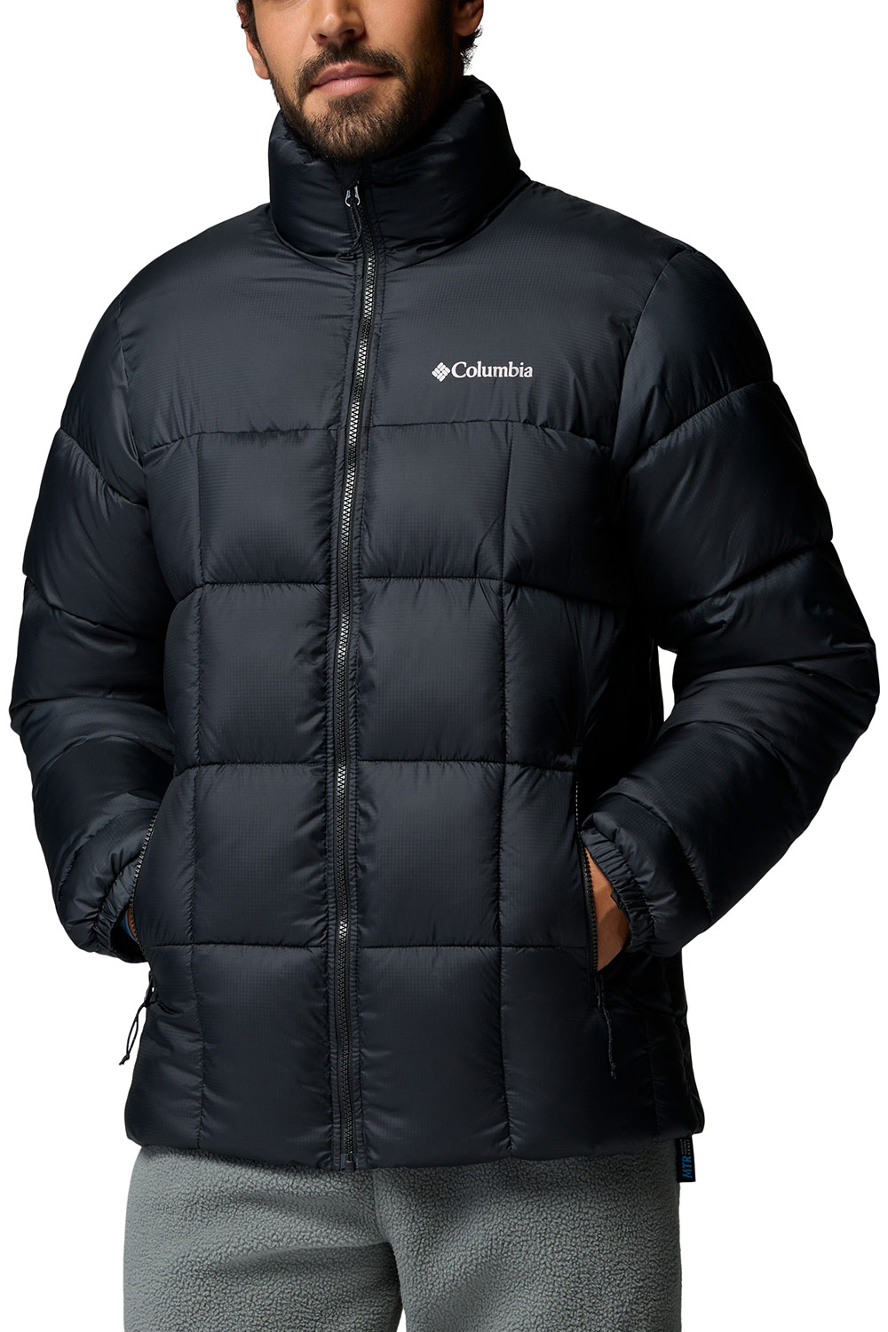 Men's Black Puffect IV Jacket Columbia 2174301-010