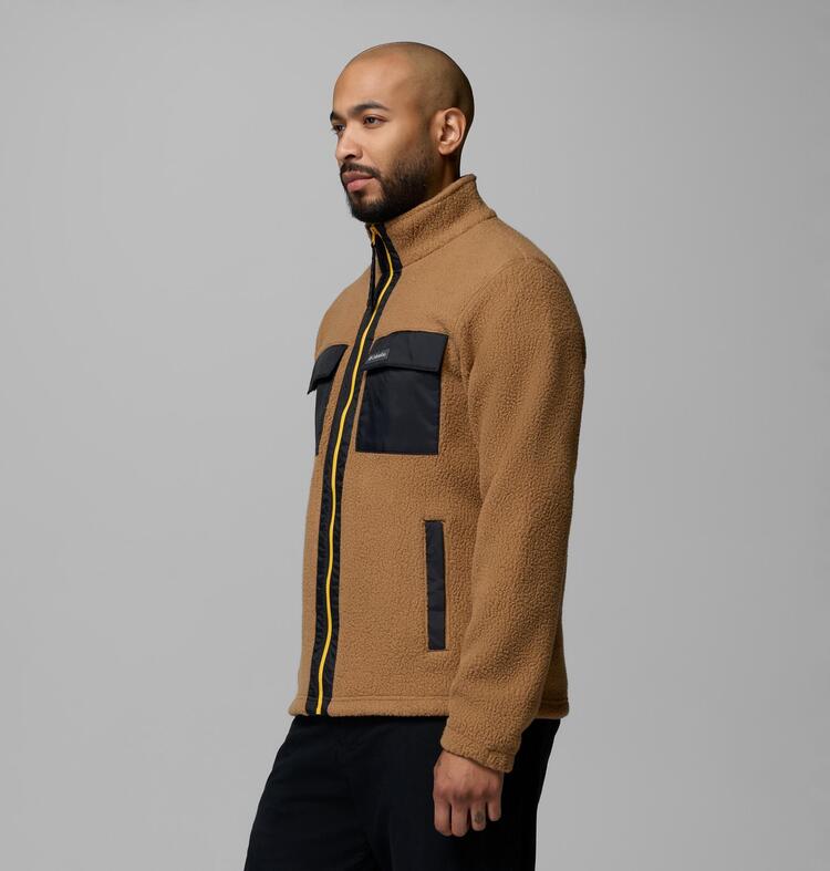 Ανδρική Juniper Peak Fleece Ζακέτα Καφέ Columbia 2131474-257