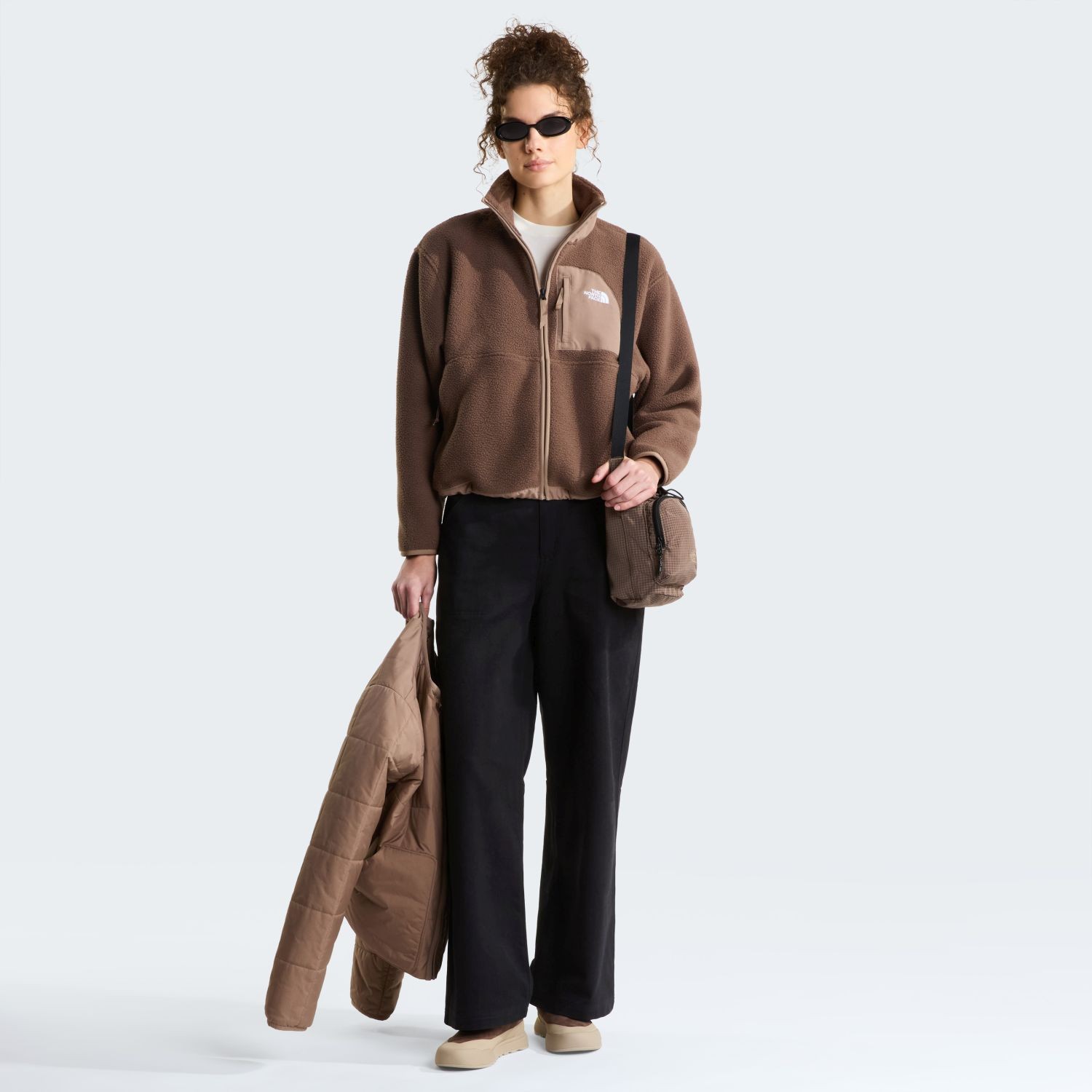 Women's Brown Yumiori Off Peak Jacket The North Face NF0A8EUZ-UH11