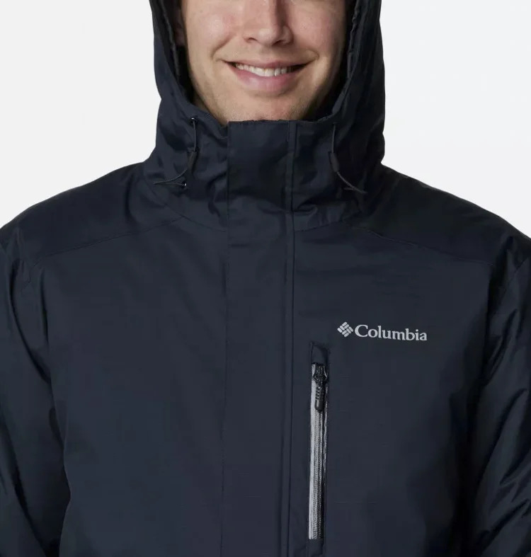 Men's Black Oak Harbor II Insulated Jacket Columbia 2089435-010
