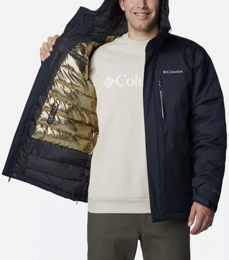 Men's Black Oak Harbor II Insulated Jacket Columbia 2089435-010