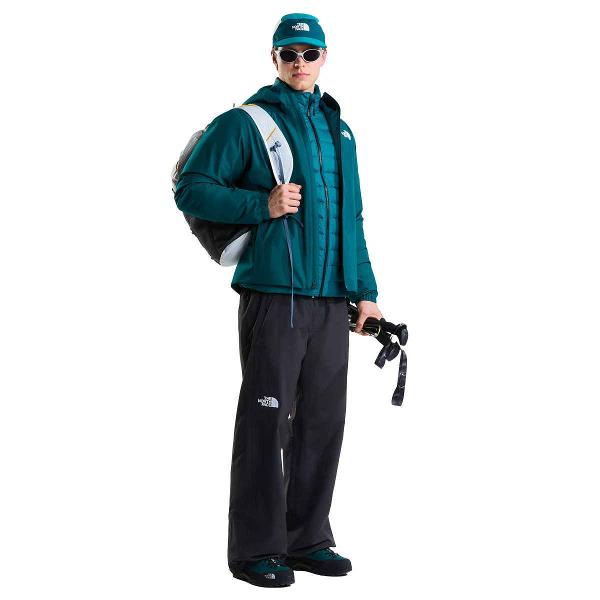 Ανδρικό Quest Mono Μπουφάν Πετρόλ The North Face NF0A8G0R-N4J1