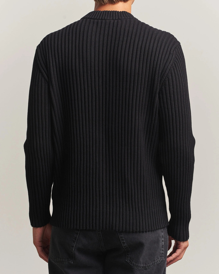 Men's Black Sribban Sweater HUGO 50570249-001