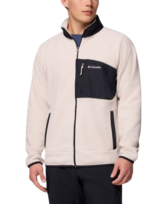 Ανδρική Fast Trek Overlay Full Zip Ζακέτα Εκρού Columbia 2135691-278