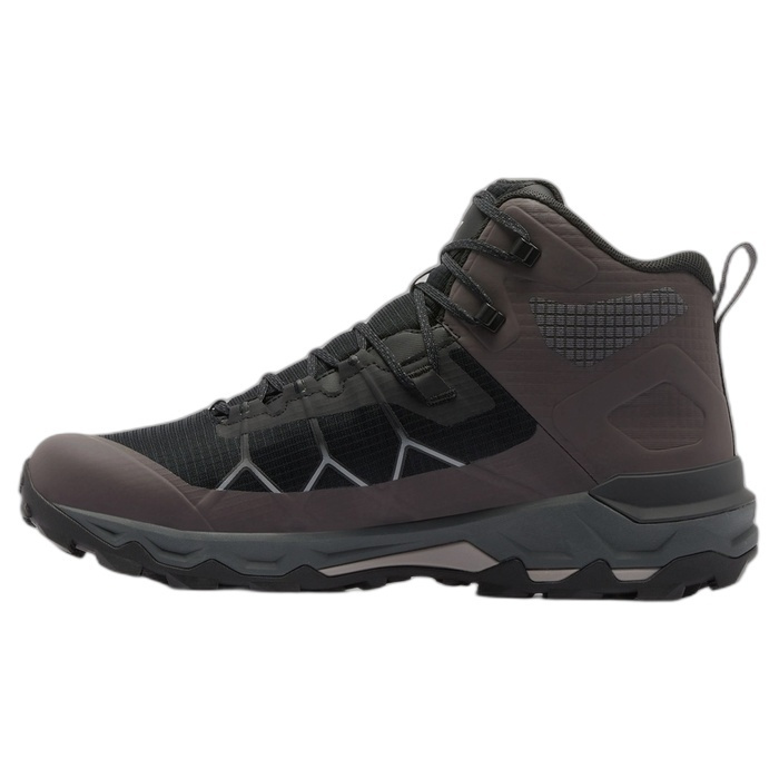 Men's Black Peakfreak Titanium Outdry Mid Hiking Shoes Columbia 2165641-010