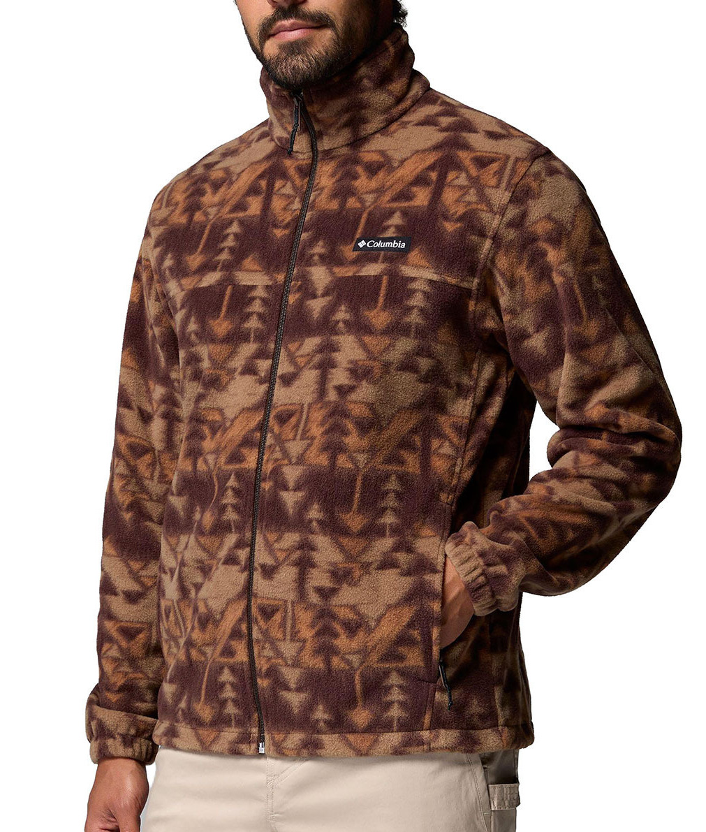 Men's Brown Steens Mountain Printed Jacket Columbia 1478231-259