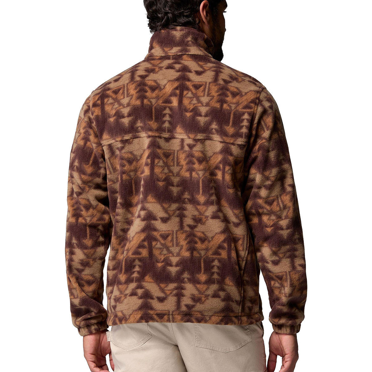 Men's Brown Steens Mountain Printed Jacket Columbia 1478231-259