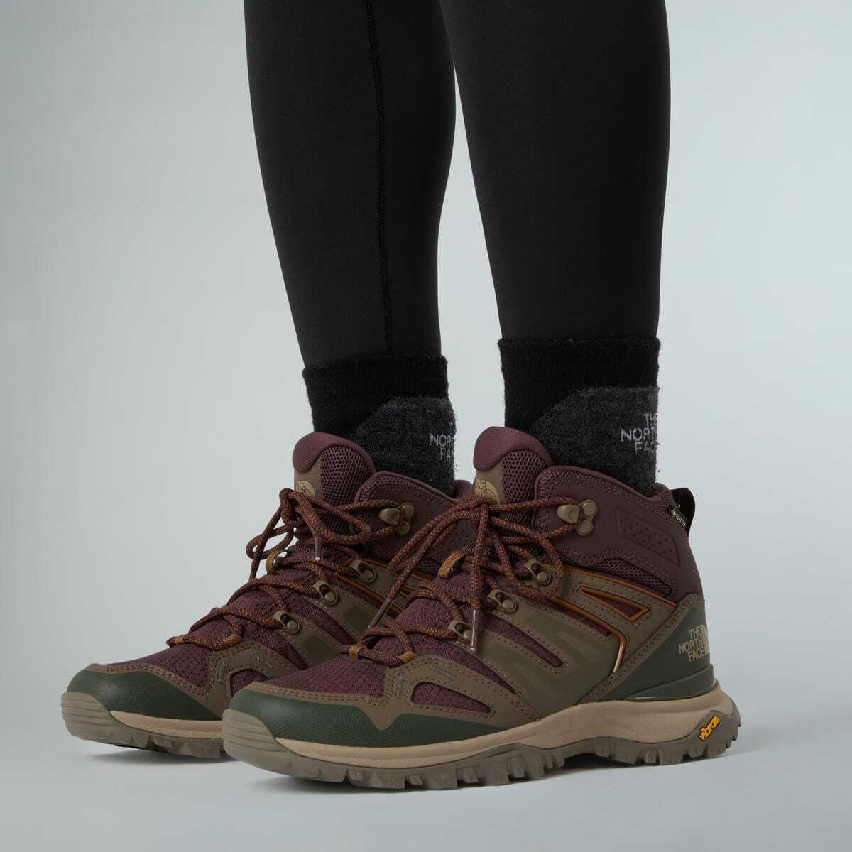 Women's Tawny Quartz Hedgehog Mid Gore-Tex Boots The North Face NF0A8AAC-DUR1