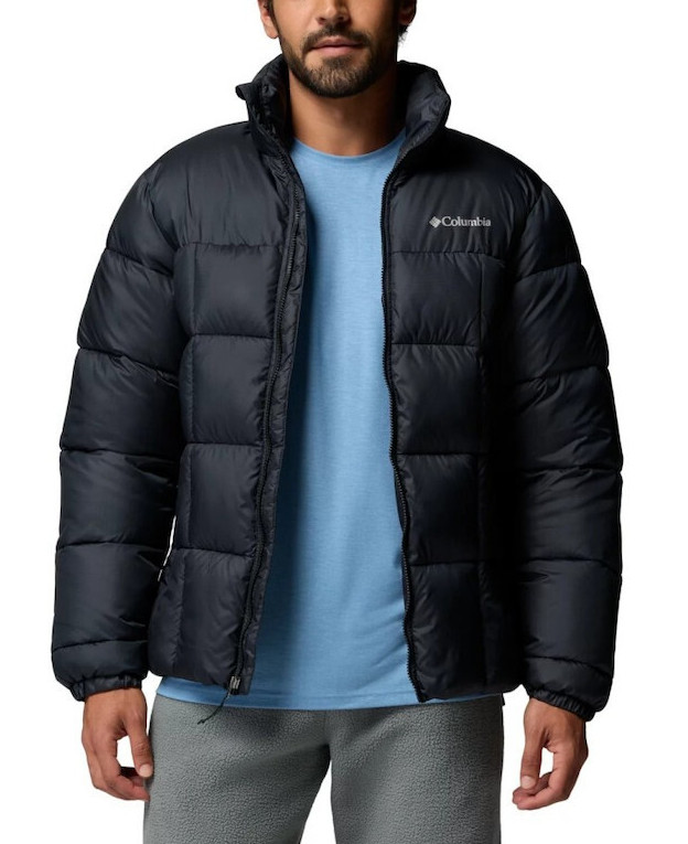 Men's Black Puffect IV Jacket Columbia 2174301-010