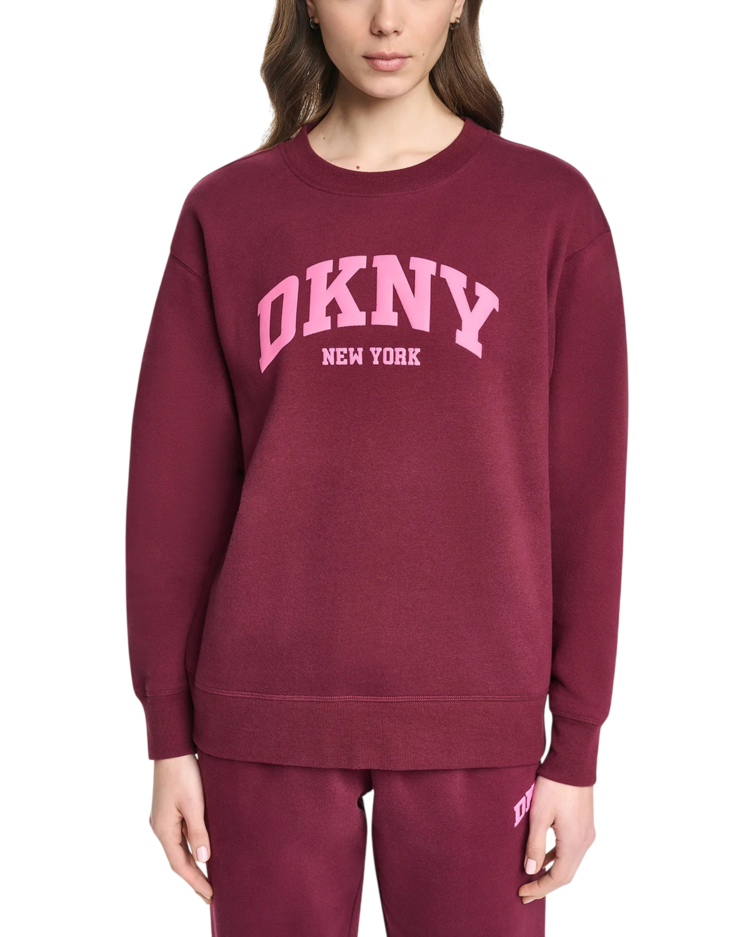 Γυναικείο Φούτερ Μπορντό DKNY DP6T1820-Q50M