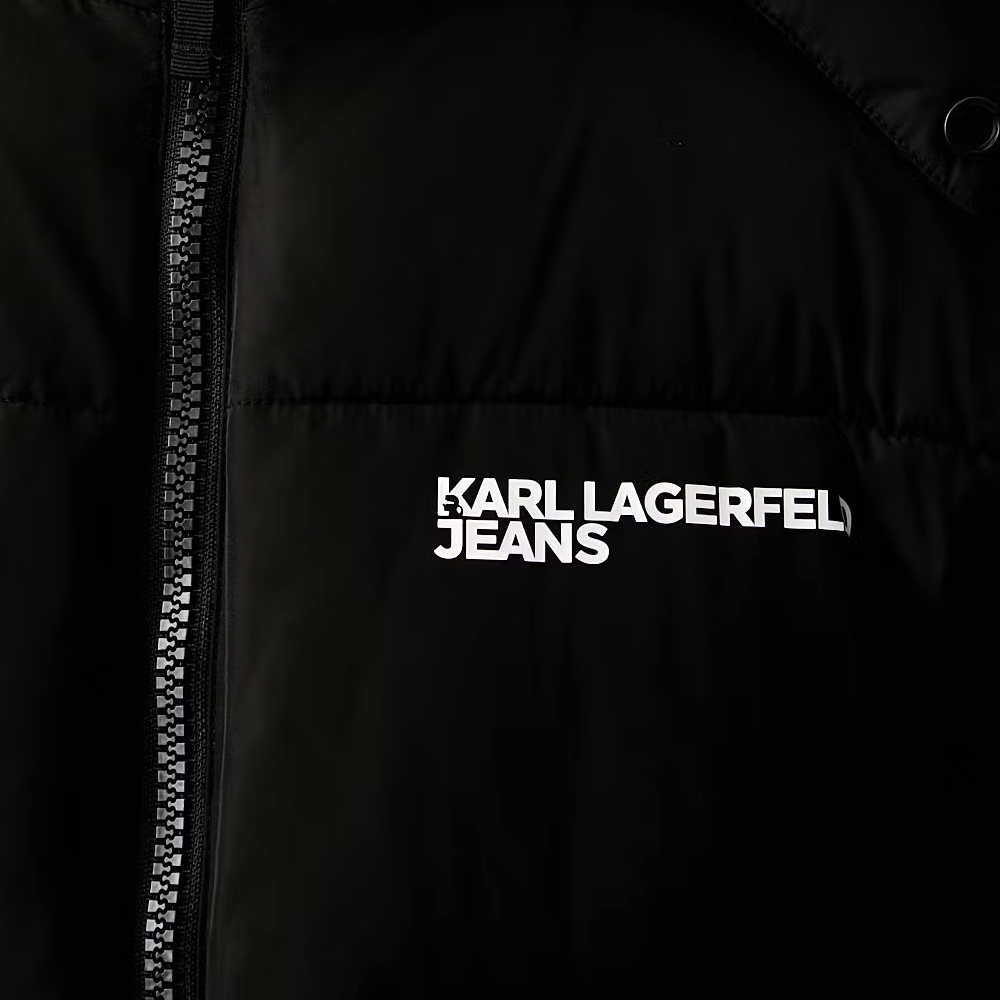 Ανδρικό Puffer Μπουφάν Μαύρο Karl Lagerfeld Jeans B3M15011-999 Black