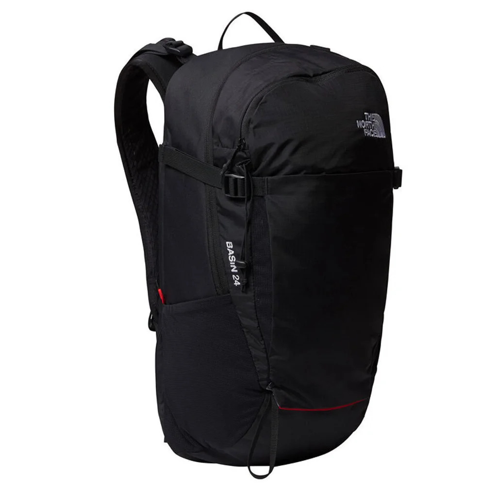 Unisex Basin 24 Τσάντα Πλάτης Μαύρη The North Face NF0A52CY-4HF1