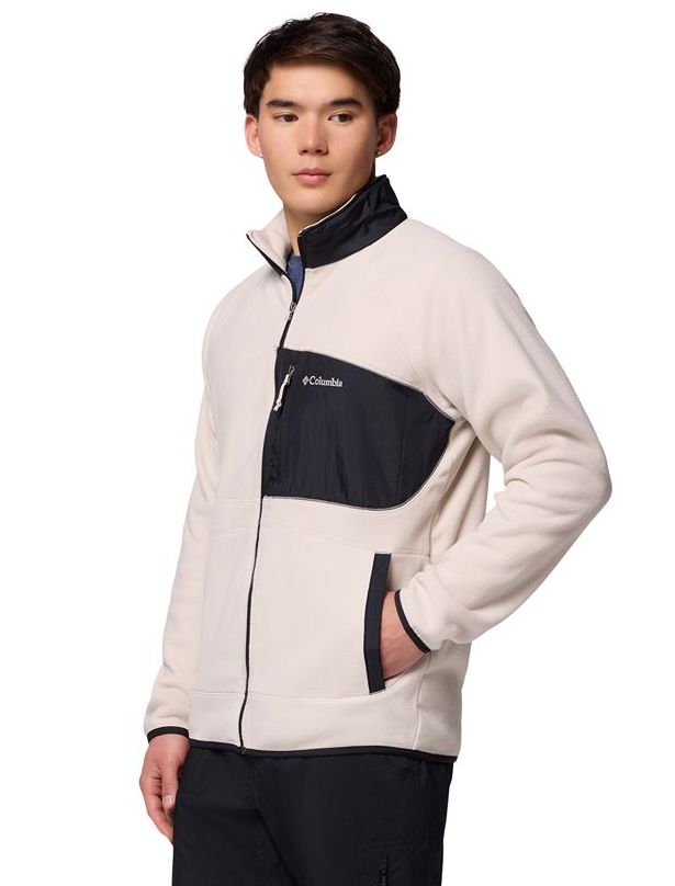 Ανδρική Fast Trek Overlay Full Zip Ζακέτα Εκρού Columbia 2135691-278