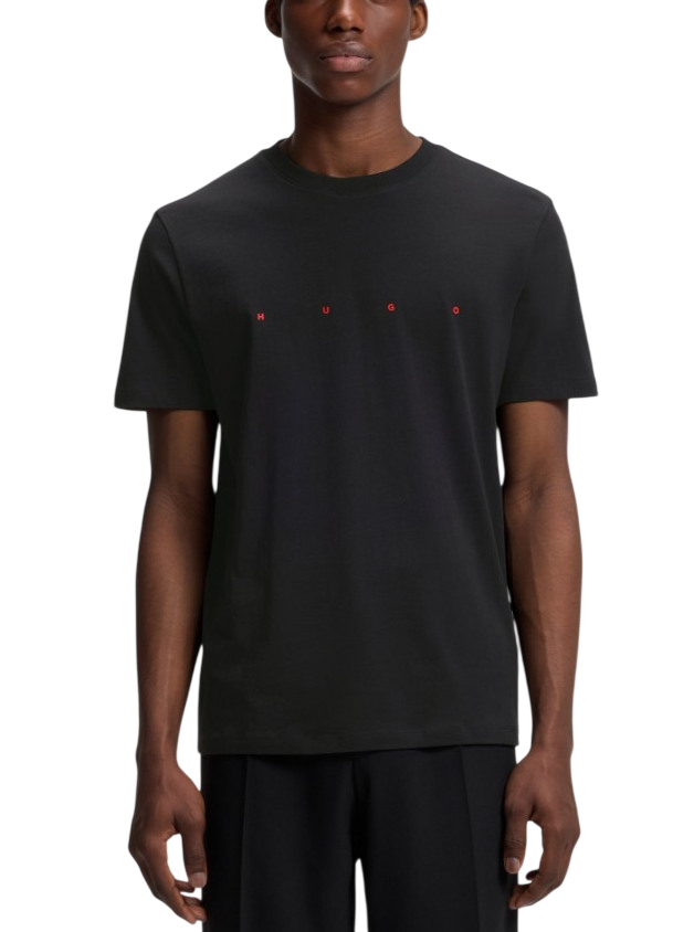 Ανδρικό Dorosi T-Shirt Μαύρο HUGO 50566086-001