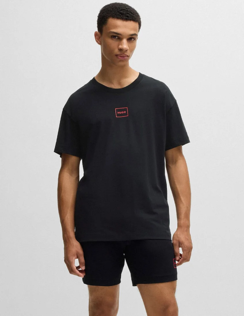 Men's Black Laze T-Shirt HUGO 50525236-001