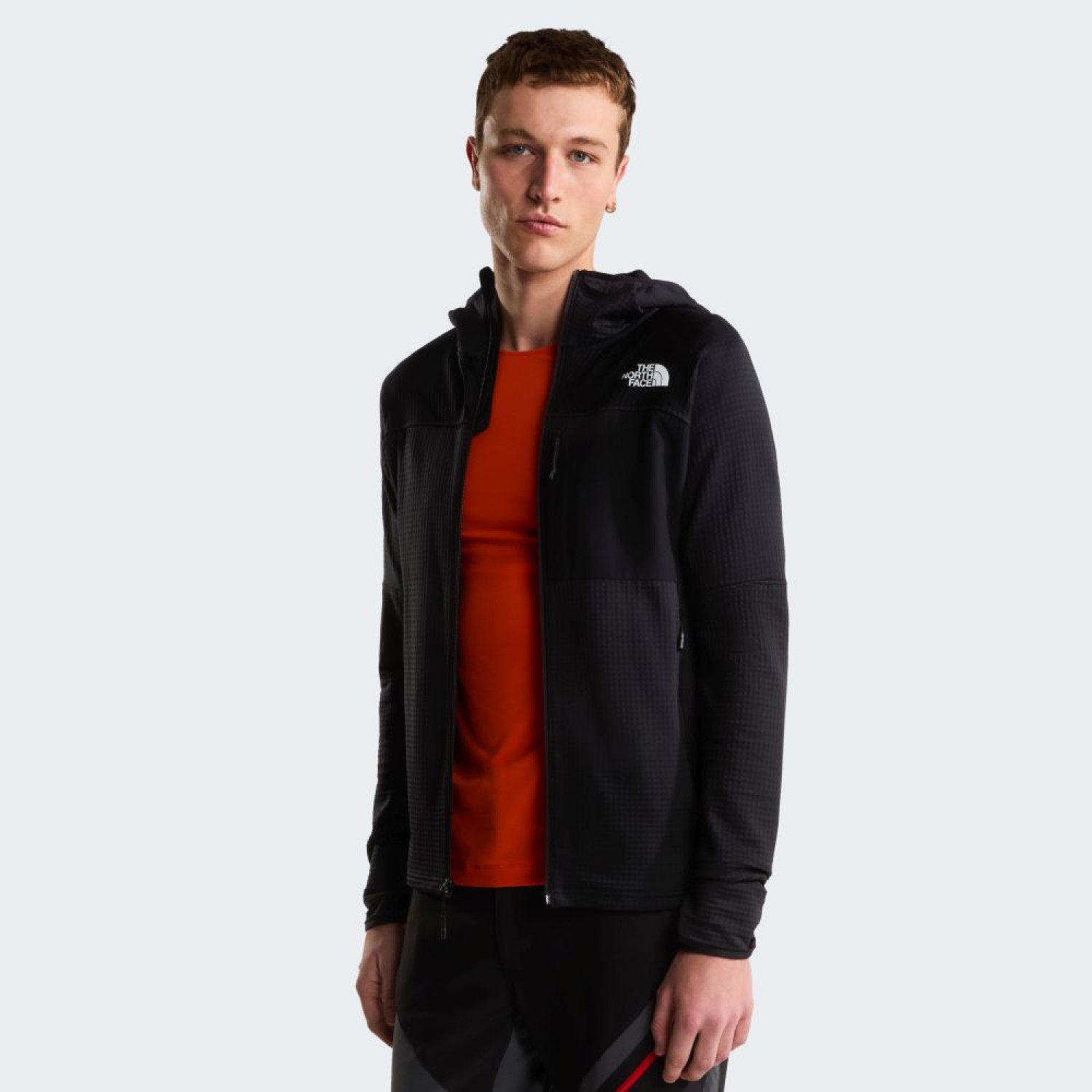 Ανδρικό Stormgap Power Grid Hooded Μπουφάν Μαύρο The North Face NF0A8G2W-JK31