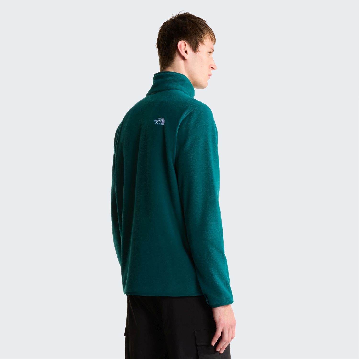 Ανδρική Glacier Fleece Ζακέτα Πετρόλ The North Face NF0A8D0R-N4J1