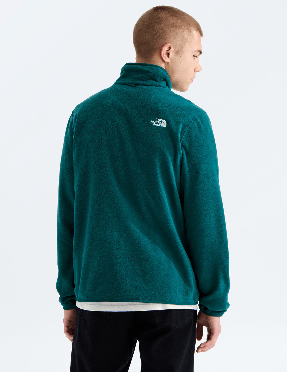 Ανδρική Glacier Fleece Ζακέτα Πετρόλ The North Face NF0A8D0R-N4J1