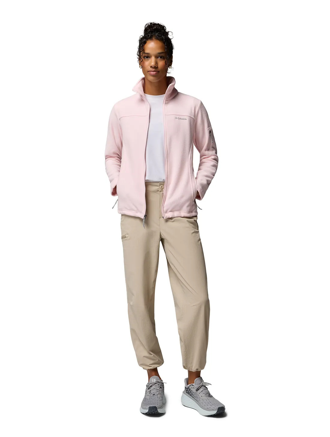 Women's Pink Fast Trek II Jacket Columbia 1465351-697