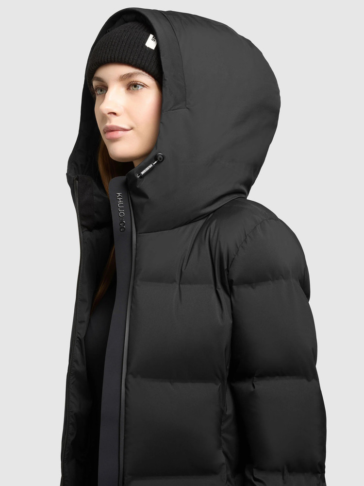 Women's Black Tanare 5 Jacket Khujo KJ1073JK263-BLACK