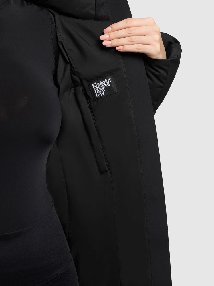Women's Black Tanare 5 Jacket Khujo KJ1073JK263-BLACK