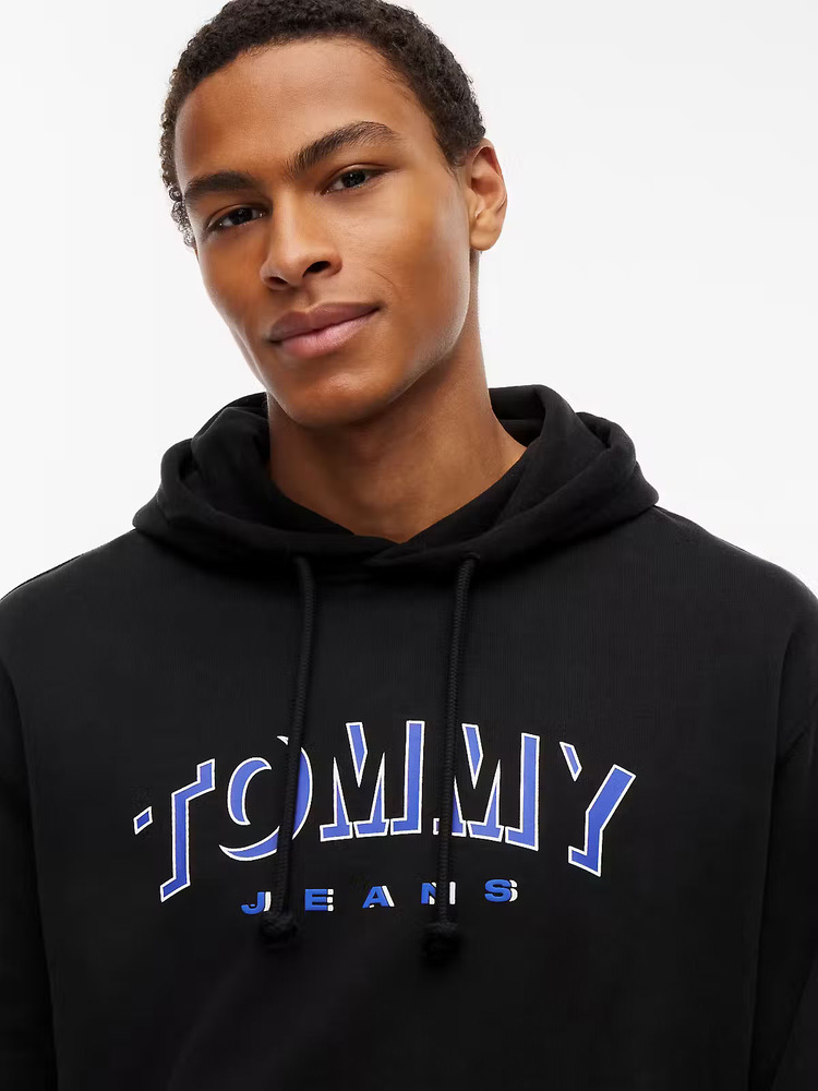 Men's Black TJM RLX TOMMY DNA HOODIE EXT Tommy Jeans DM0DM23582-BDS