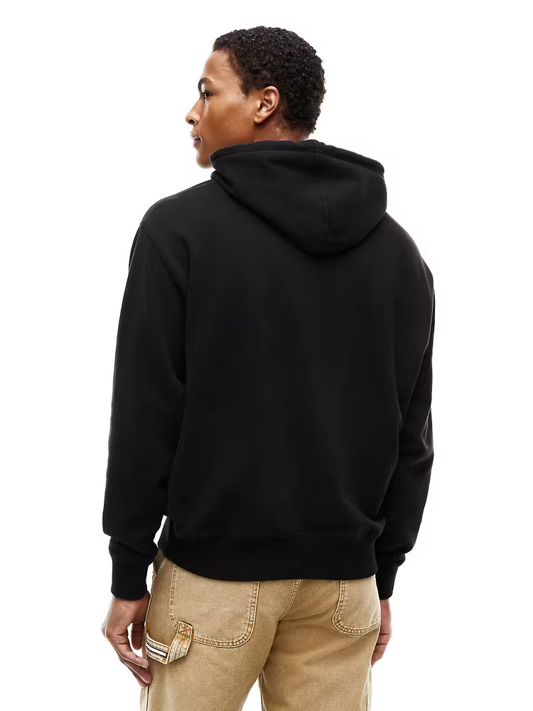 Men's Black TJM RLX TOMMY DNA HOODIE EXT Tommy Jeans DM0DM23582-BDS