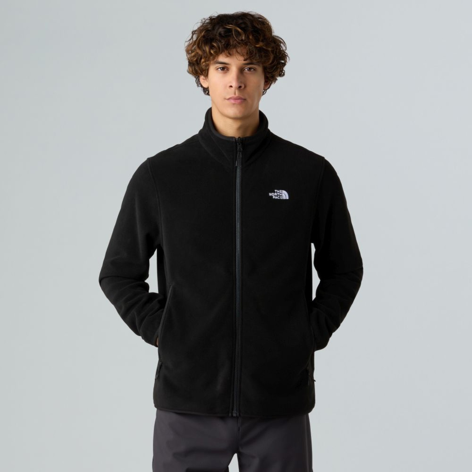 Ανδρική Glacier Fleece Ζακέτα Μαύρη The North Face NF0A8D0R-JK31