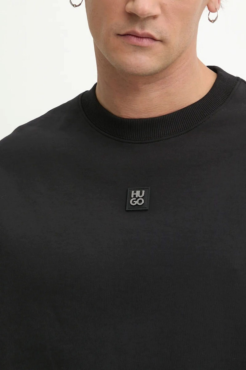 Men's Black Dettil Sweatshirt Hugo 50533689-002