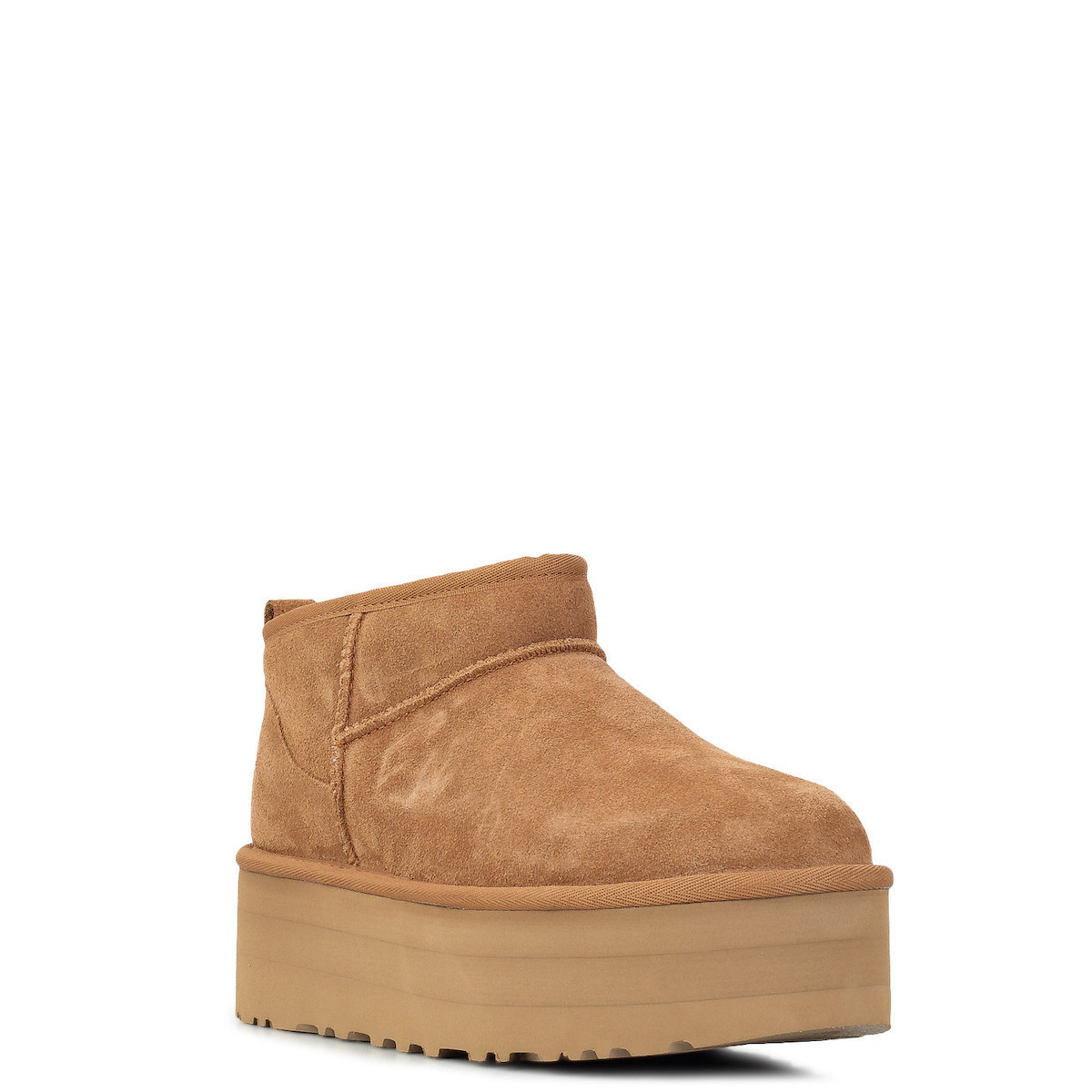 Women's Chestnut Classic Ultra Mini Platform Boots UGG 1135092-CHE