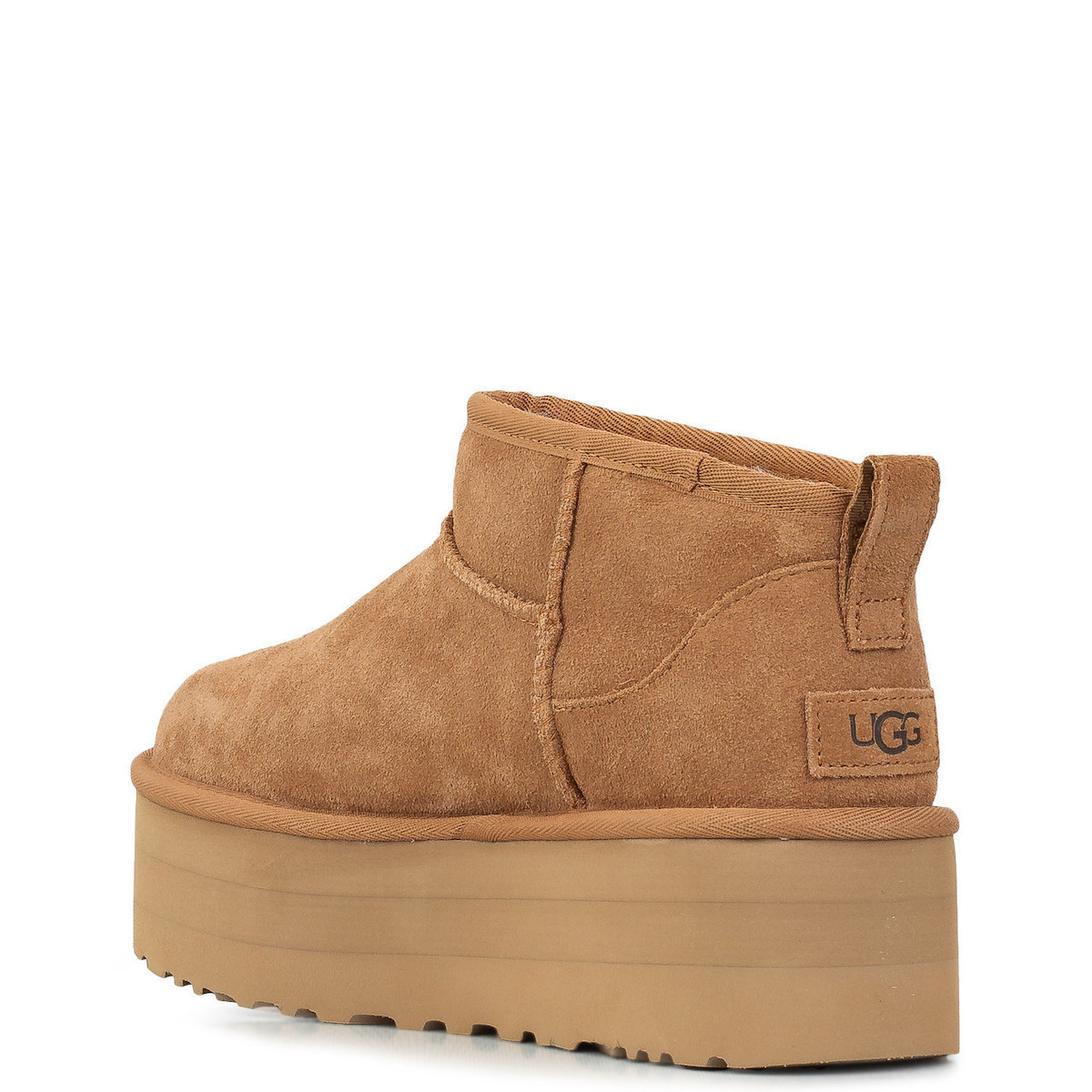 Women's Chestnut Classic Ultra Mini Platform Boots UGG 1135092-CHE