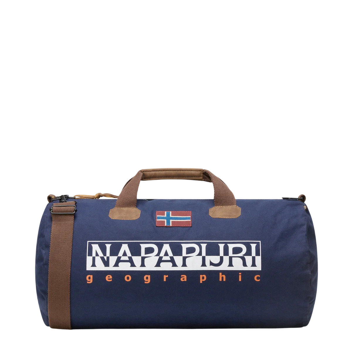Unisex Navy Blue Bering 3 Duffle Bag Napapijri NP0A4GGM-1761