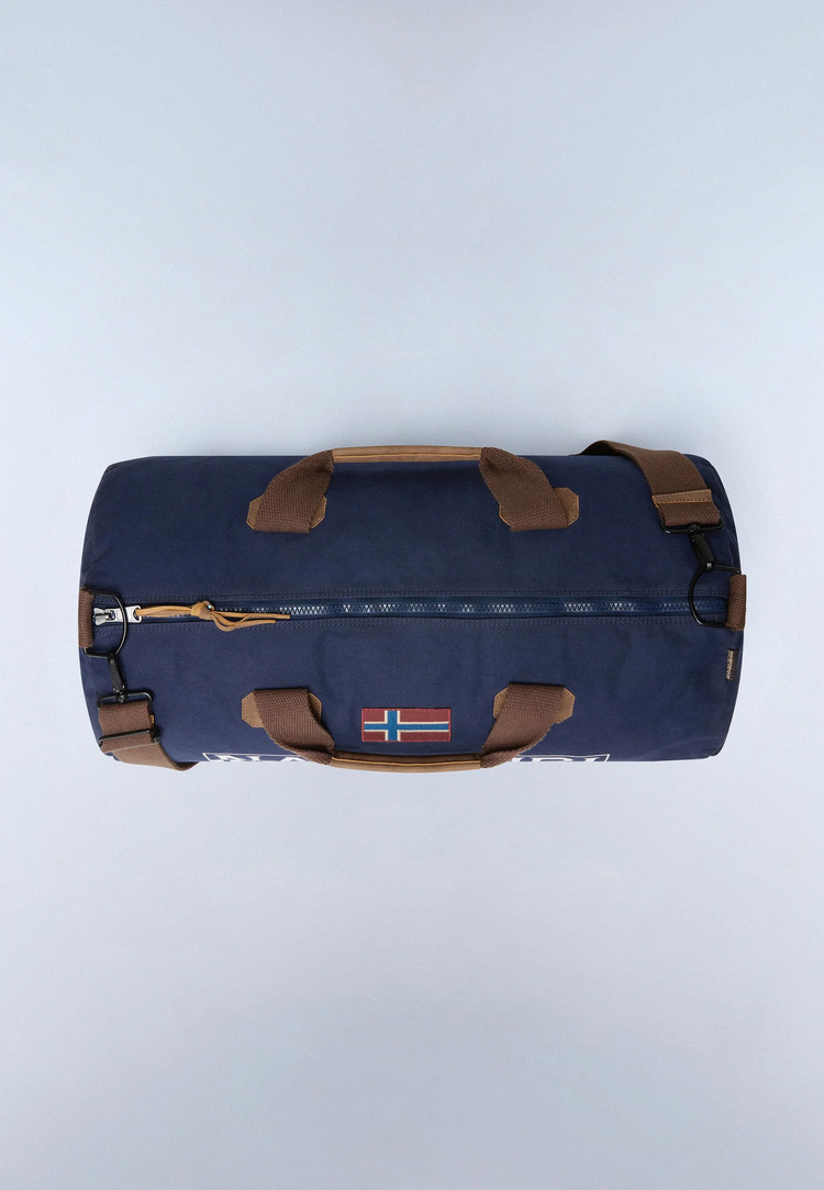 Unisex Navy Blue Bering 3 Duffle Bag Napapijri NP0A4GGM-1761