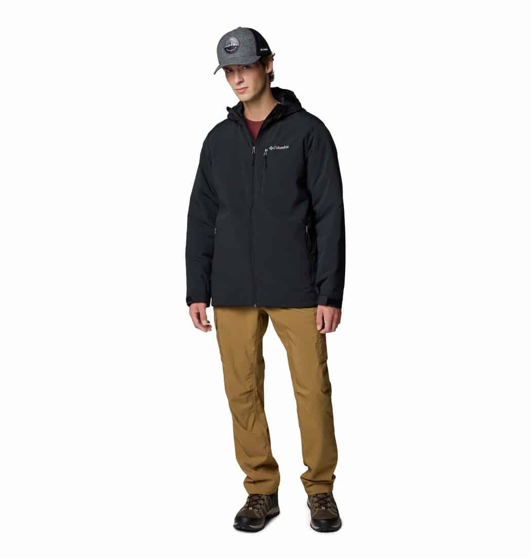 Men's Black Gate Racer II Softshell Jacket Columbia 2090404-010