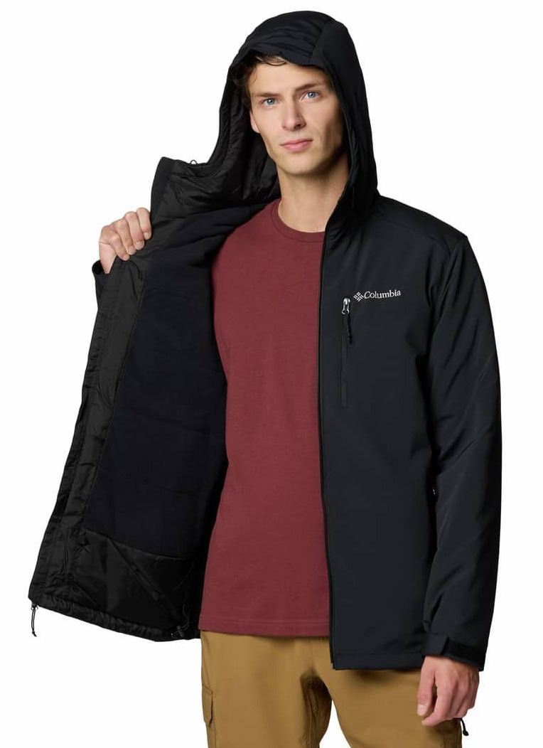 Men's Black Gate Racer II Softshell Jacket Columbia 2090404-010