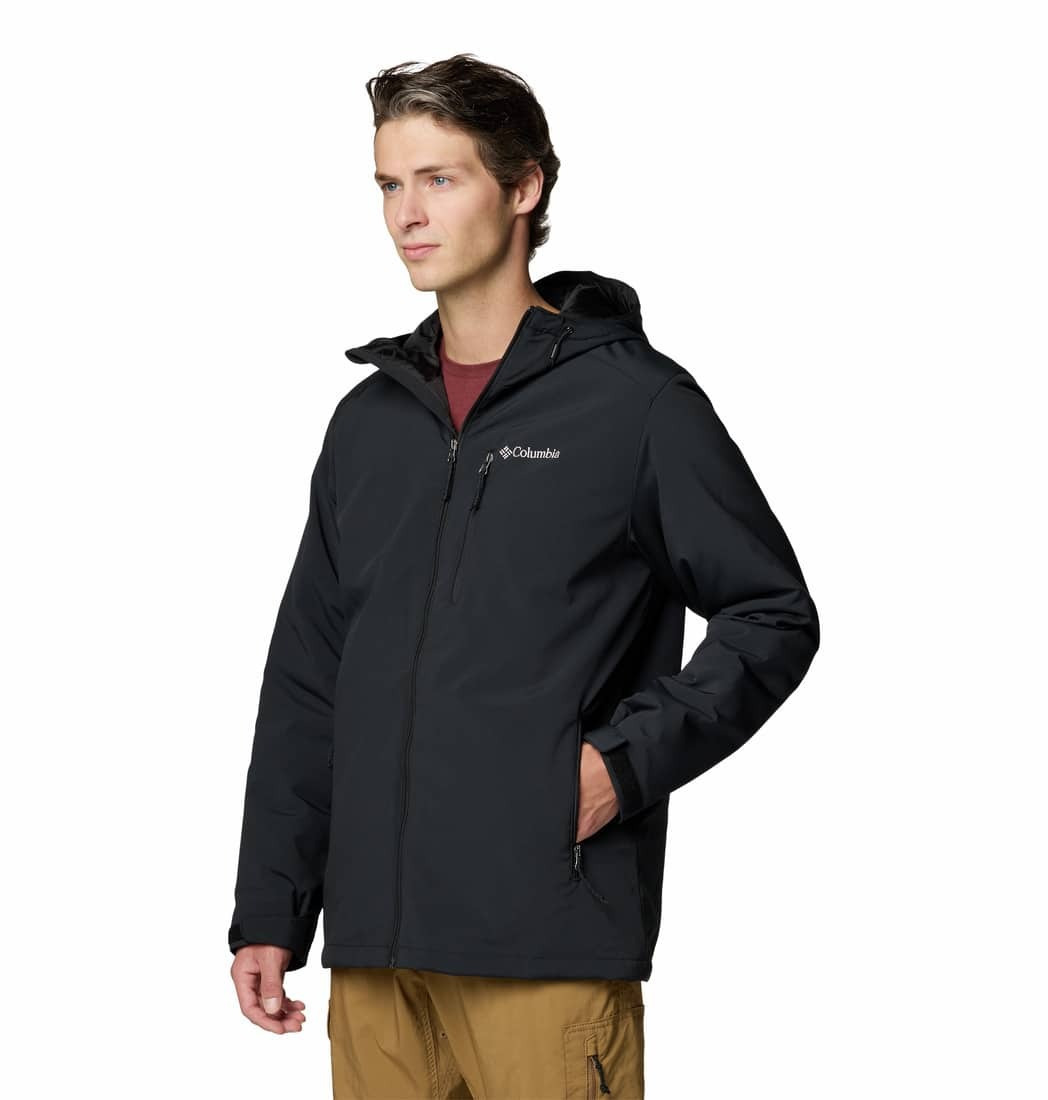 Men's Black Gate Racer II Softshell Jacket Columbia 2090404-010