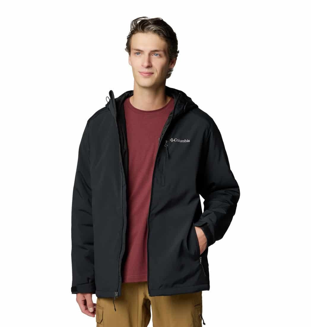 Men's Black Gate Racer II Softshell Jacket Columbia 2090404-010